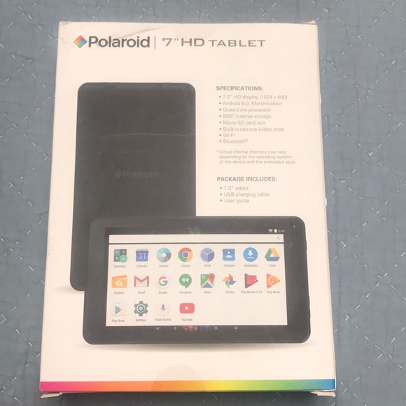 Polaroid 7” HD TABLET (NEVER USED or OPENED) - Picture 2 of 3
